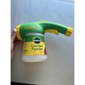 Miracle-Gro Garden Feeder Hose‎ End Sprayer~3 Spray Patterns No Plant Food Empty